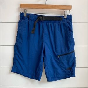 Mens North face vintage cargo swim shorts small